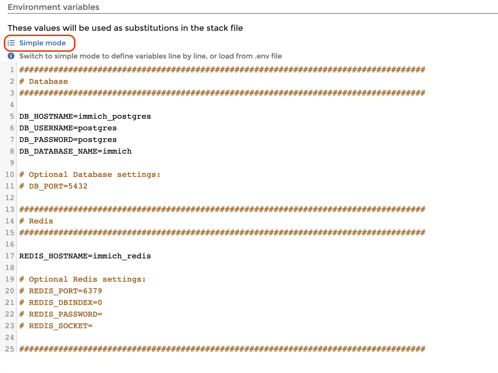 Exemplo Dot Env